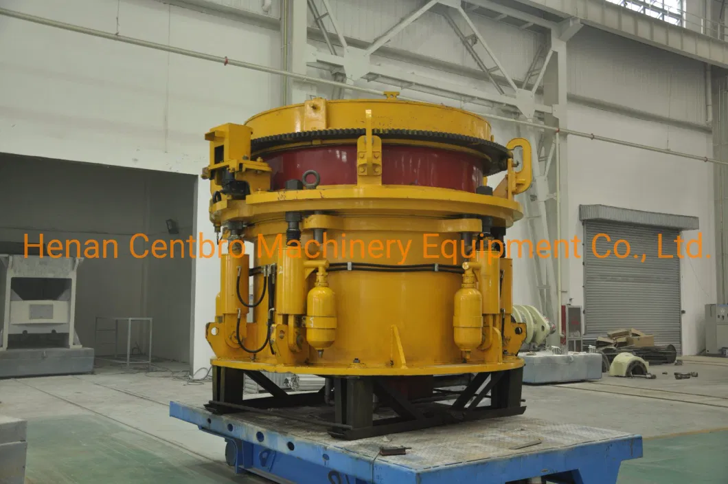 Sandstone Hydraulic Pressure Multi-Cylinder Pebble Gravel Cone Crusher Machine