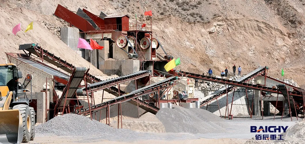 200 Tph Mining Rock Jaw Crushing Plant Price, Stone Crushing Production Line, Aggregate Stone Crusher Equipment for Quarry