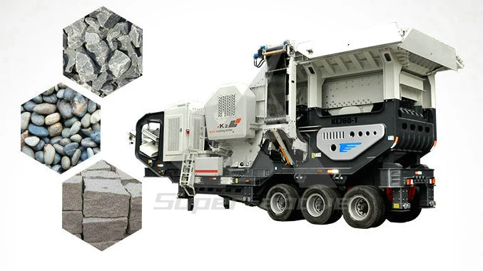 Stone Crusher Machine Crushing Plant Complete Portable Quarry Mobile