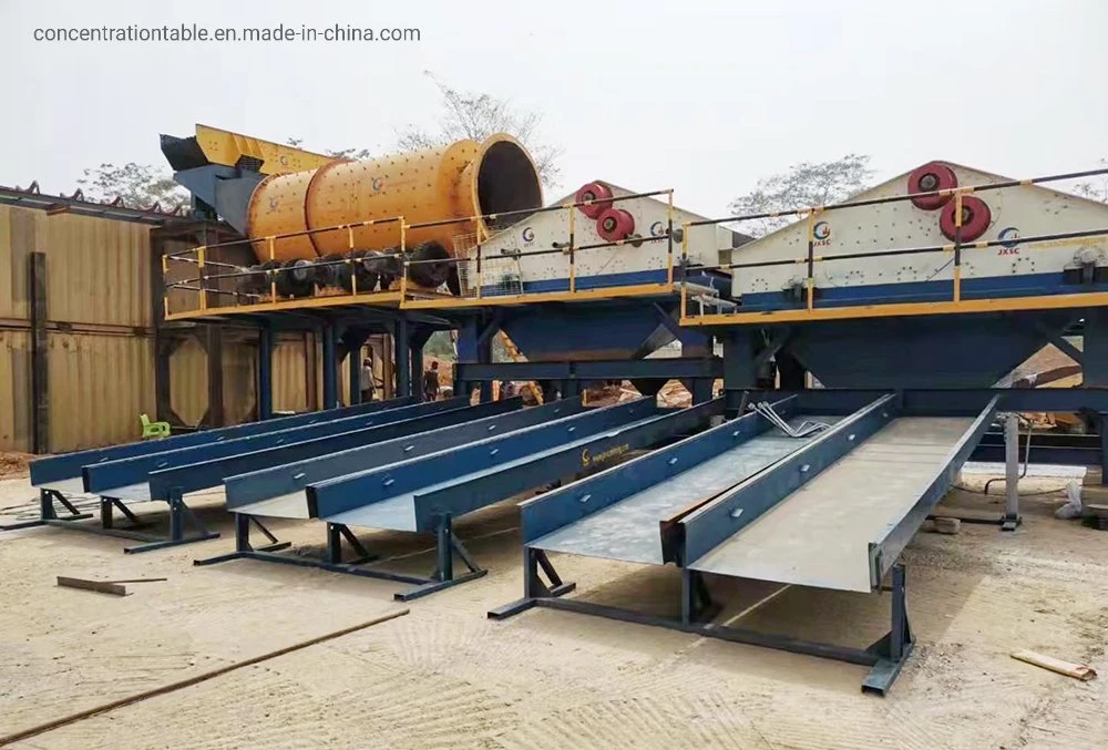 Small Scale Mobile Portable Alluvial Gold Trommel Washing Gold Mining Equipment Factory for Sale