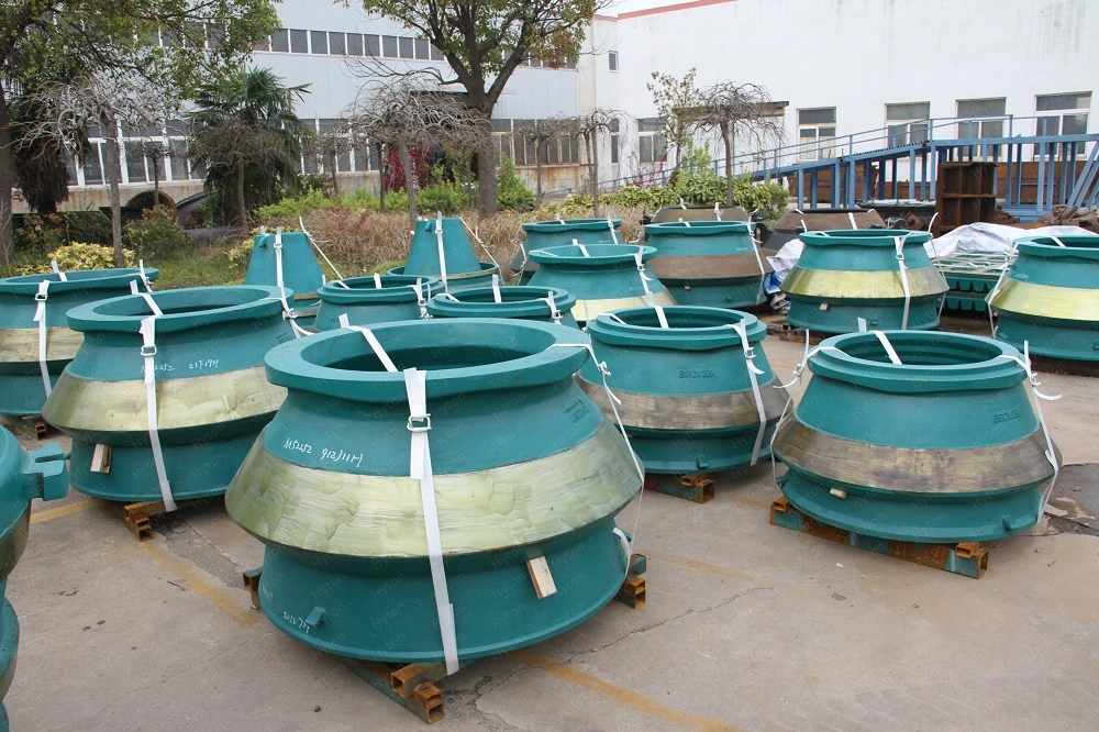 Spare Parts for Gyratory Crusher Wear Parts Mn18cr2 Liners