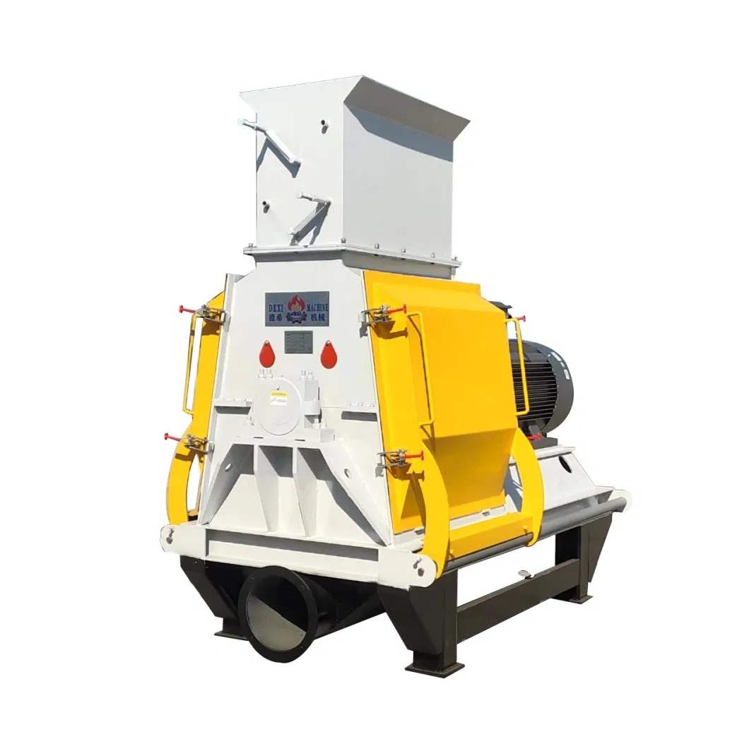 132 Kw Low Cost Wood Chips Straw Efb Veneer Waste Grain Hammer Pulverizer Grinder Crusher Machine Mill for Sale