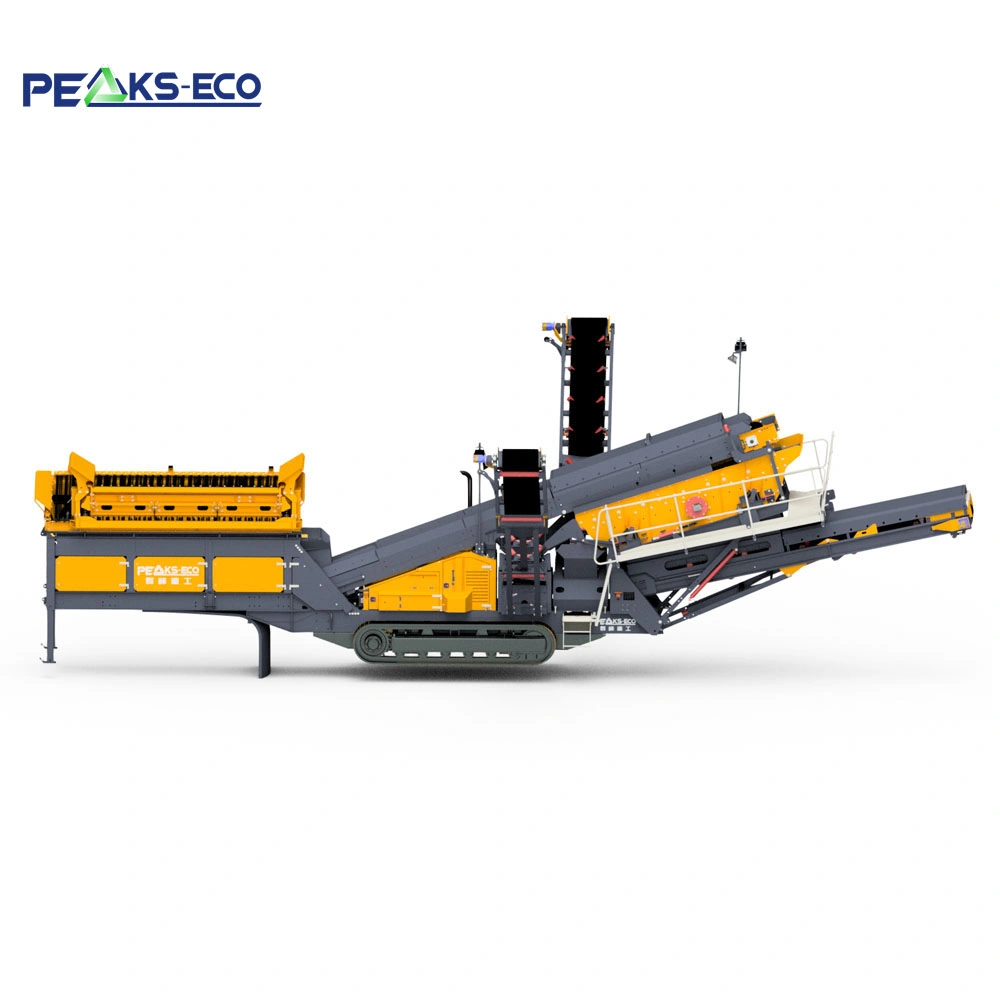 Complete Mobile Crushing and Screening Machine Crusher for Concrete