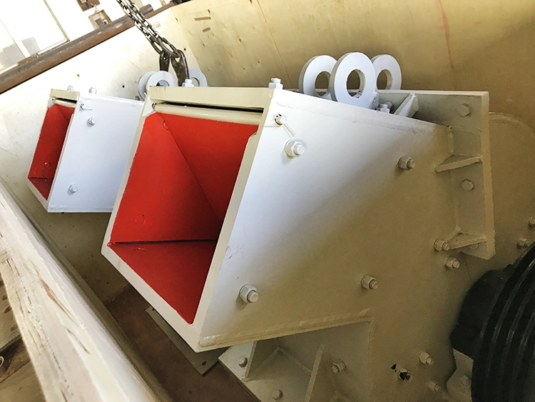 High Efficiency Hammer Crusher Metal Glass Clay Crusher