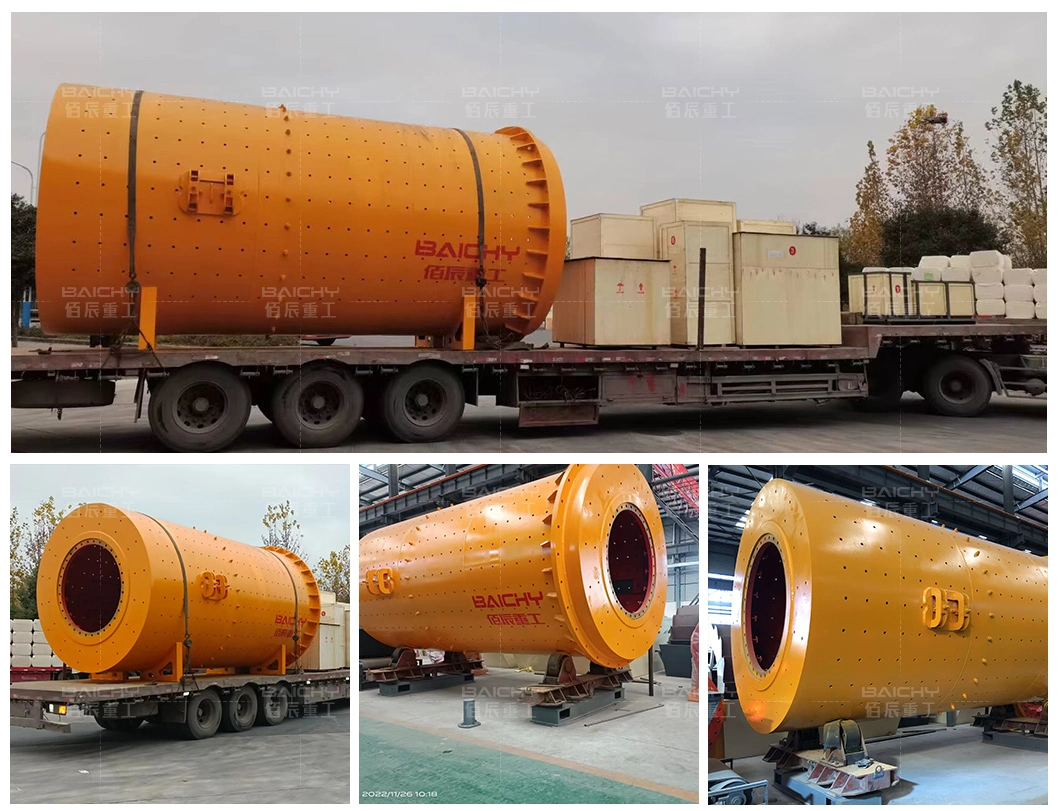 Industrial Mining Continuous Ball Mill Price, Mining Clinker Powder Rotary Dry Ball Mill, Gold Copper Iron Ore Ball Mill