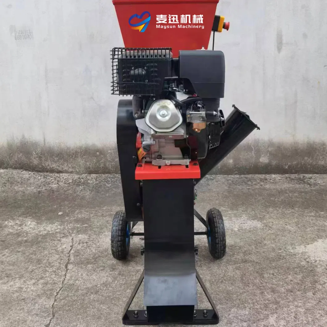 Small Metal Wood Crusher for Multi-Purpose Handle Customizable Low Noise with Wheels Crusher