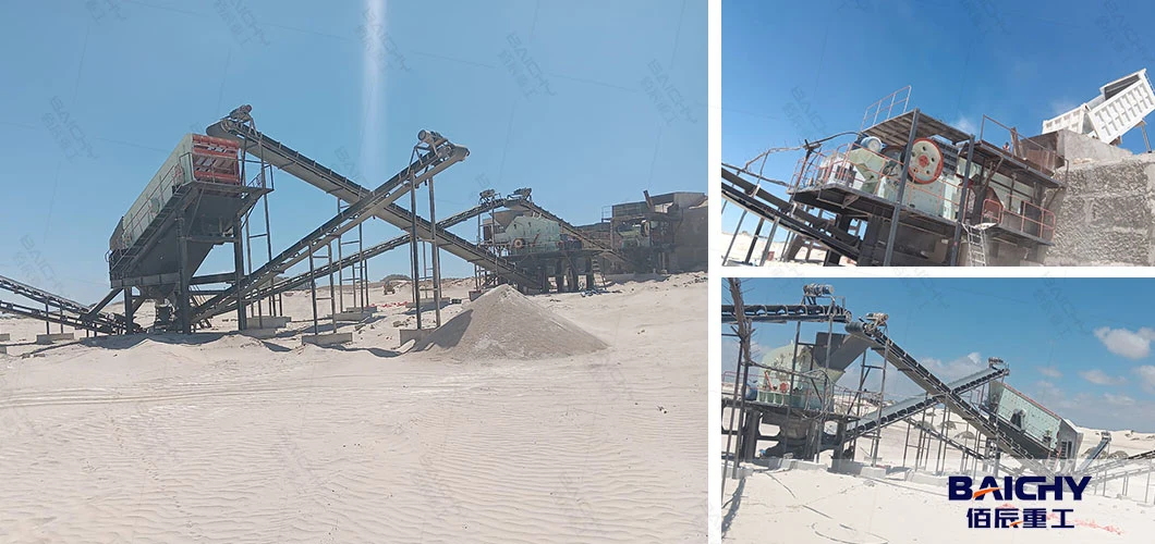 Complete Stone Crusher Machine Factory Price Granite Limestone Gravel Impact Crusher Aggregate Rock Stone Crushing Plant