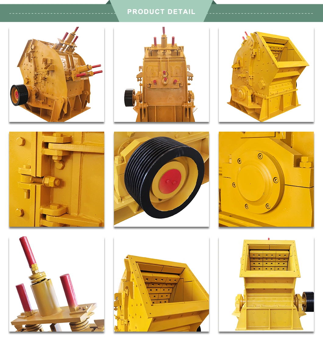 China Quarry Mining Big / Large Mouth Impact Crusher Machine