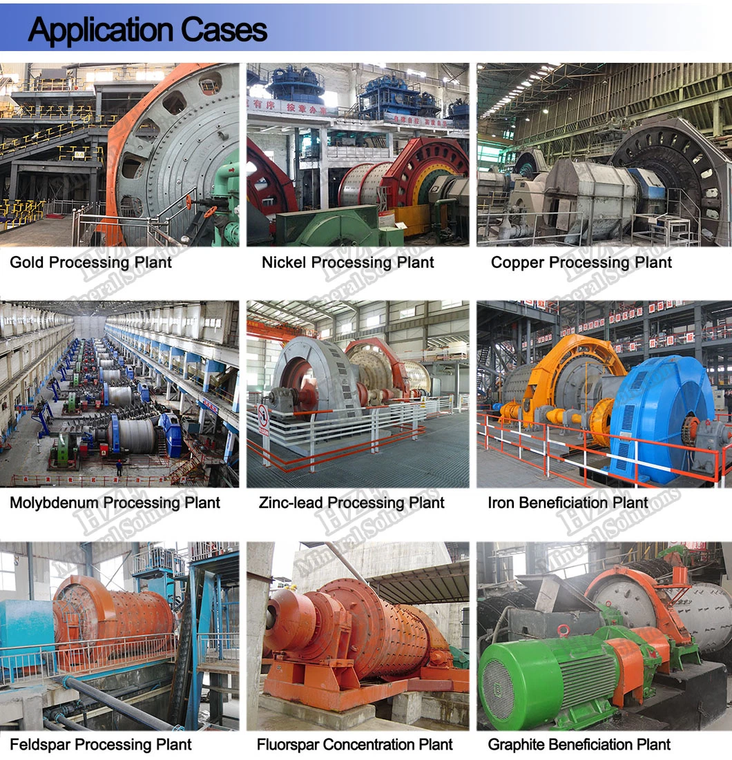 Extraction Equipment Mining Machinery Ball Mill with Inching Driving Grinding Machine Equipment