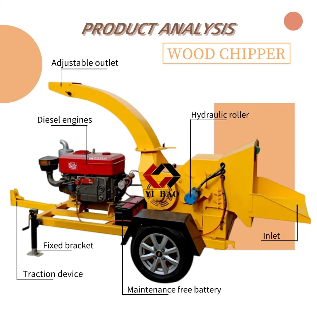 Factory Direct Sale Good Price Tree Cutiting Machine Woood Cutting and Working Best Quality Cutting Crusher From Our Company