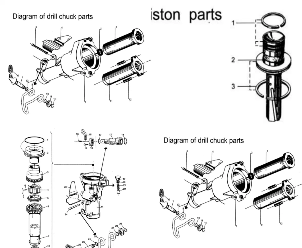 Hand Hold Mining Quarry Construction Use Gasoline Petrol Power Rock Drill Machine Equipment Yn27c