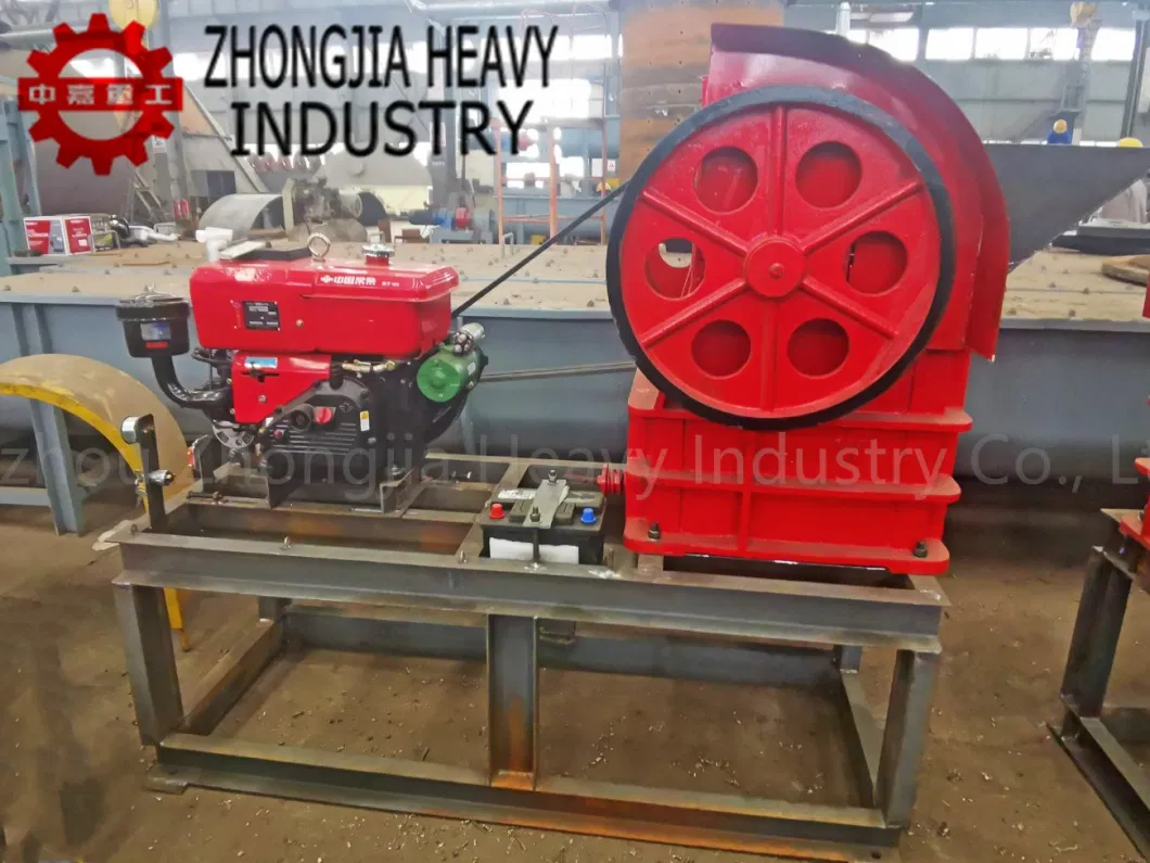 Mine Crushing Machinery Aggregate Diesel Gold Ore Stone Crusher Automatic Small Stone Crusher