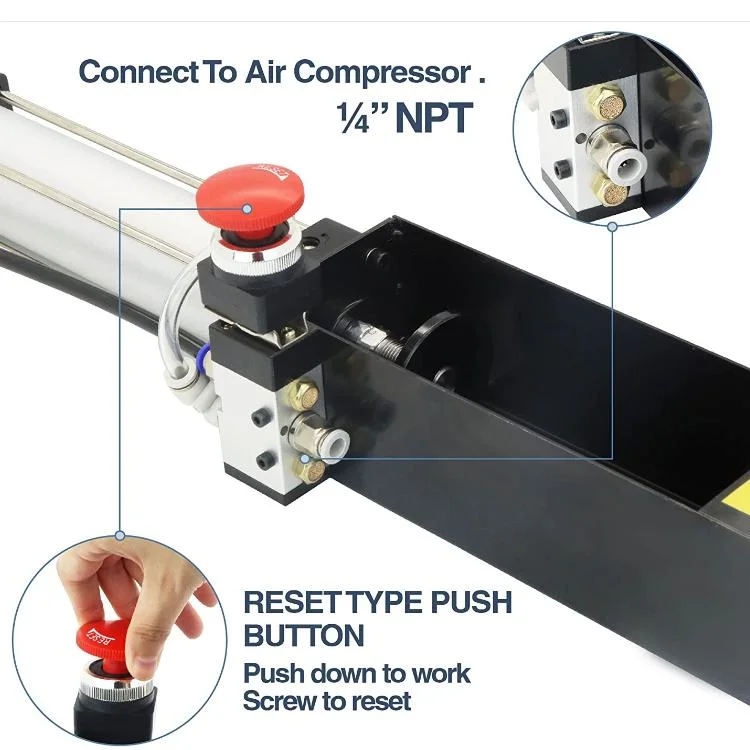 Air Powered Countertop and Aluminum Can Crushers for 12oz/16oz Aluminum Cans