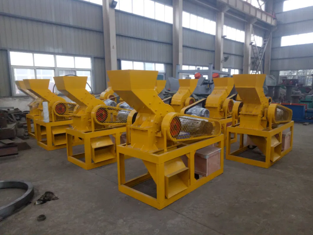 High Efficiency Hammer Crusher Metal Glass Clay Crusher