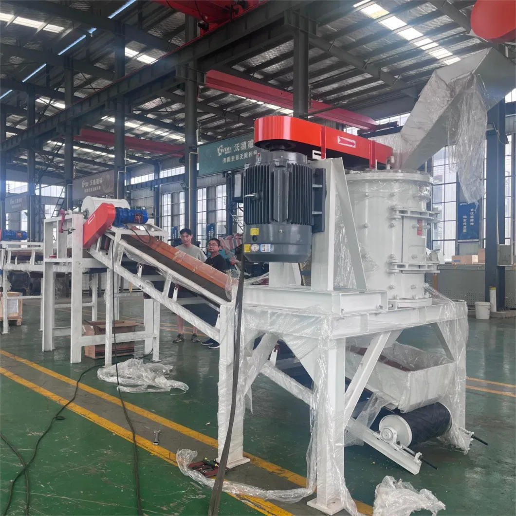 Hlpsx-800L Vertical Metal Scrap Crusher Shredder Line for Bottle Caps with Separating