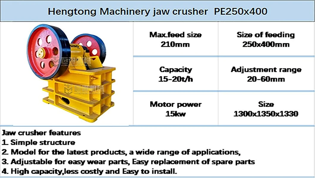 Portable Concrete Crusher Small Mobile Crusher Granite Crusher Coal Break Machine with Factory Price