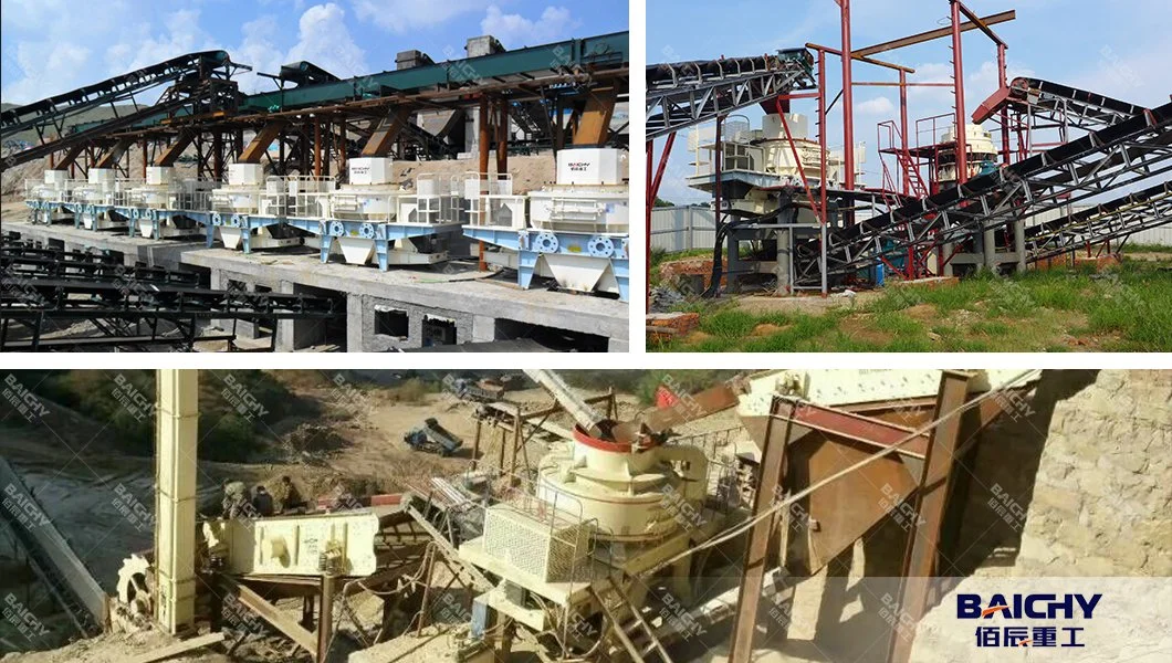 VSI Vertical Shaft Impactor Crusher Mining Mine Rock Stone Ore Crushing Sand Making Machine Equipment