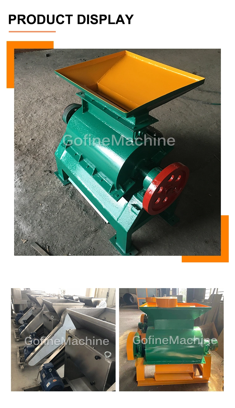 Vertical Urea Crusher Cow Manure Crusher for Fertilizer Chicken Manure