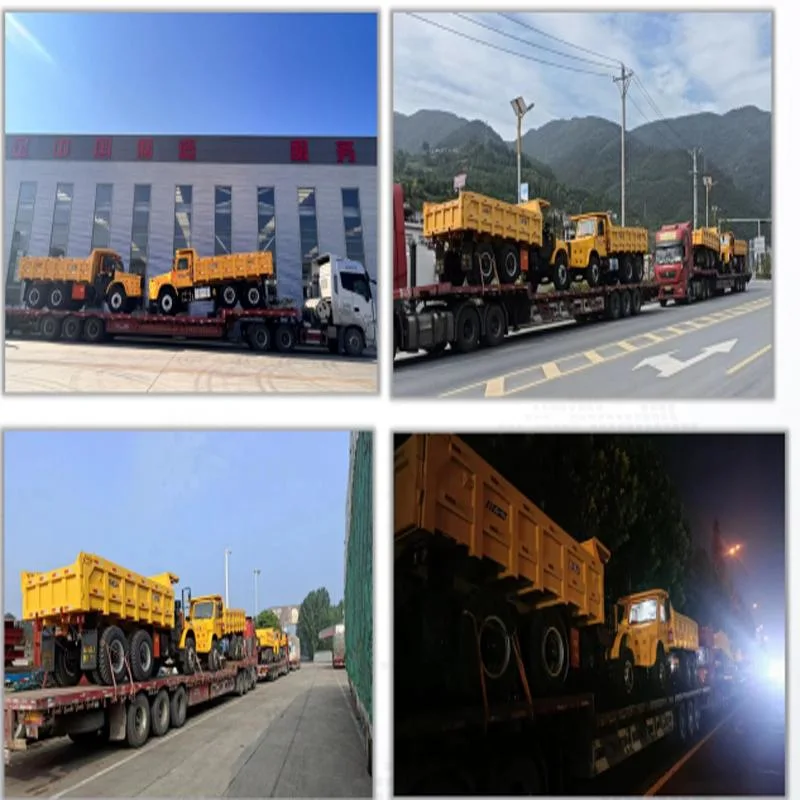 Realize Mechanized Loading Unloading of Coal Mining Dump Truk Personnel Equipment Materials