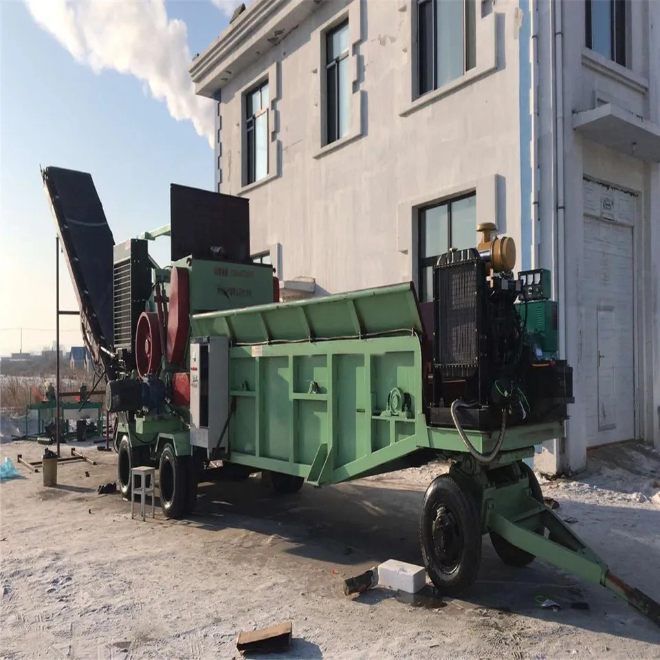 Wood Shredder Machine Cheap Price Industrial Wood Log Crusher Large Shredder