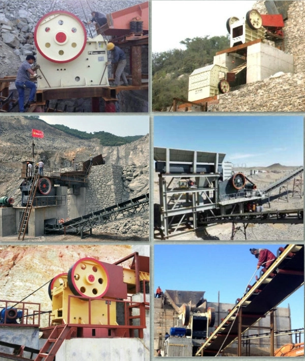 Construction Waste Crushing Equipment 16-60tph 30kw PE400X600 Concrete Jaw Crusher