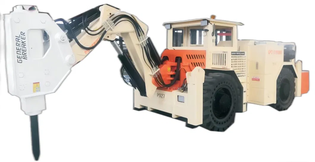 Underground Hammer Rock Crushing Breaker Vehicle Mining Equipment From Tmg