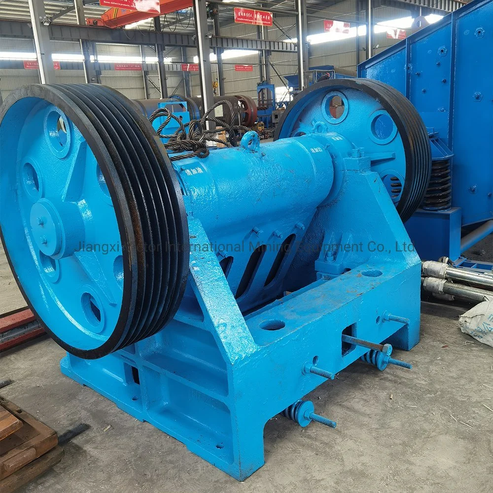 High Efficiency PE600*900 Granite Quarry Mining Hopper Primary Jaw Crusher