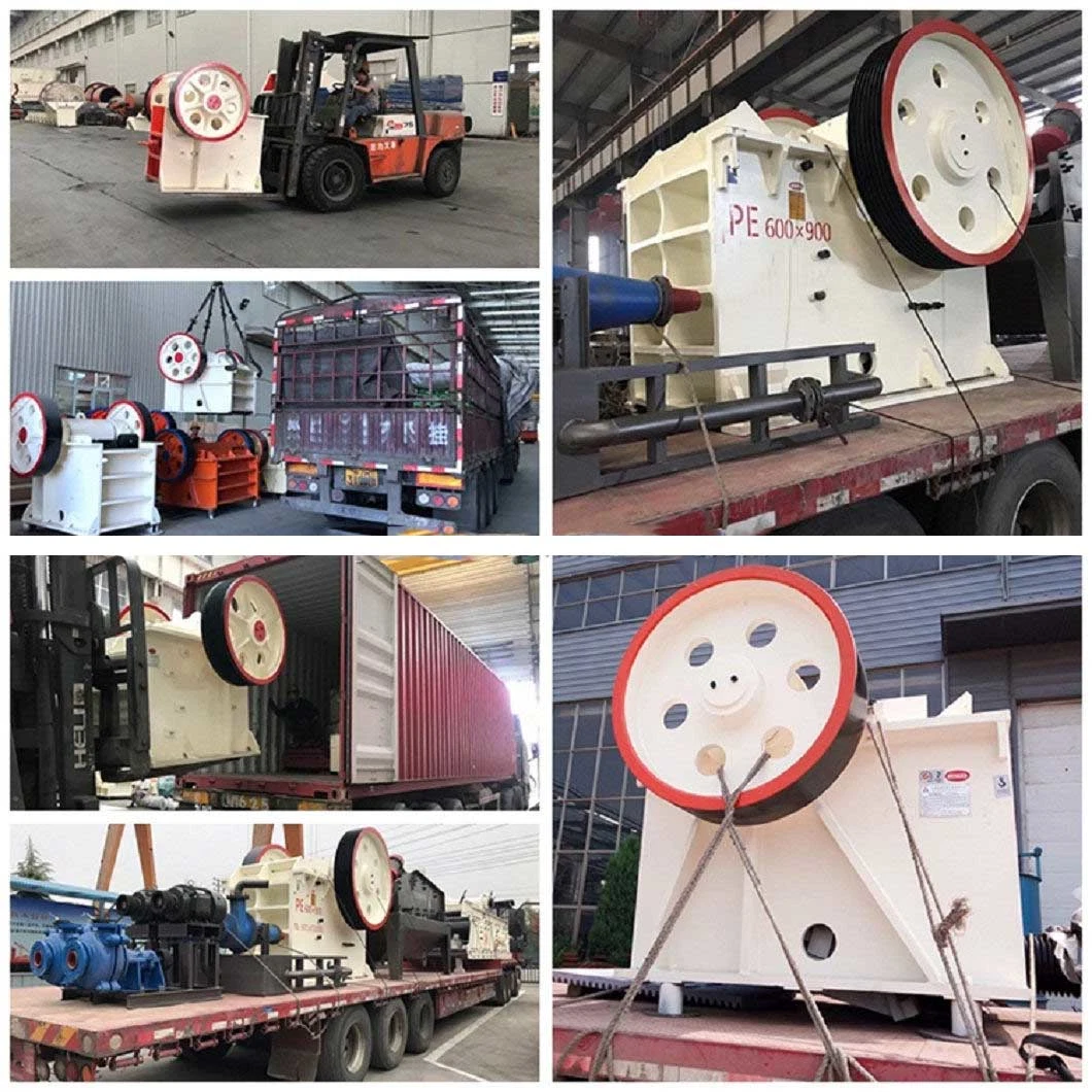 15kw Portable Rock Fine Primary Jaw Crusher for Railway