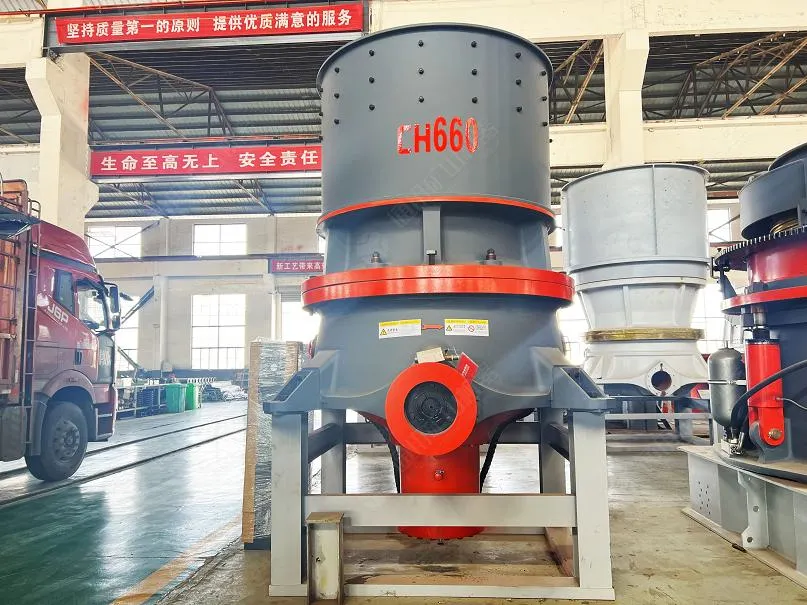 Laboratory Gold Concave Zircon Cone Crushing Machine Supplier Single Cylinder Hard Rock Limestone Marble Cone Crusher