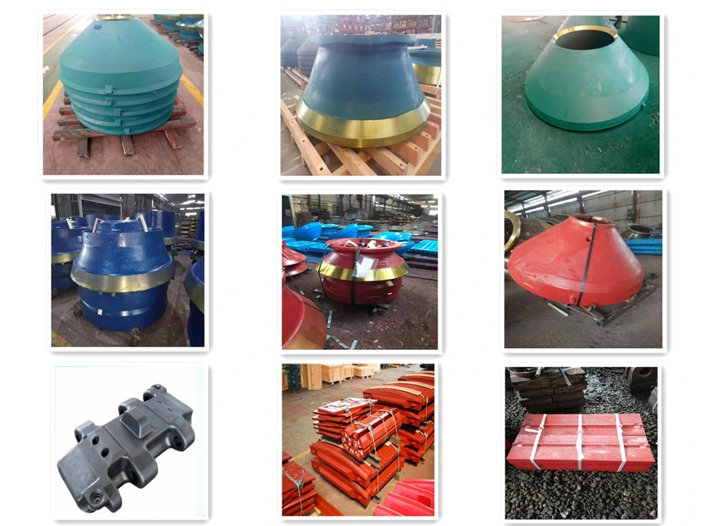 Customized Various Popular Brands Cone Crusher Concave Mantle Bow Liner