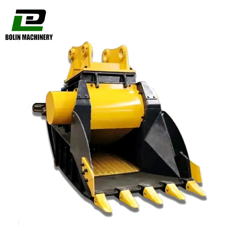 Excavator Hydraulic Crushing Bucket Concrete Crusher for Excavator Komatsu PC240 PC300 PC400 PC450 PC650 Stone Crusher