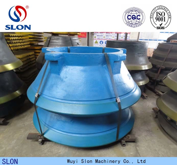 Manganese Steel Terex Bowl Liner and Concave Cone Crusher Parts