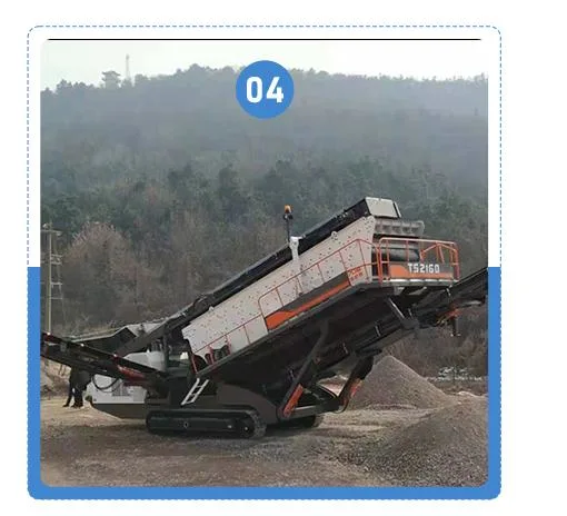 Complete Set Crawler-Type Mobile Crusher Station Plant Price