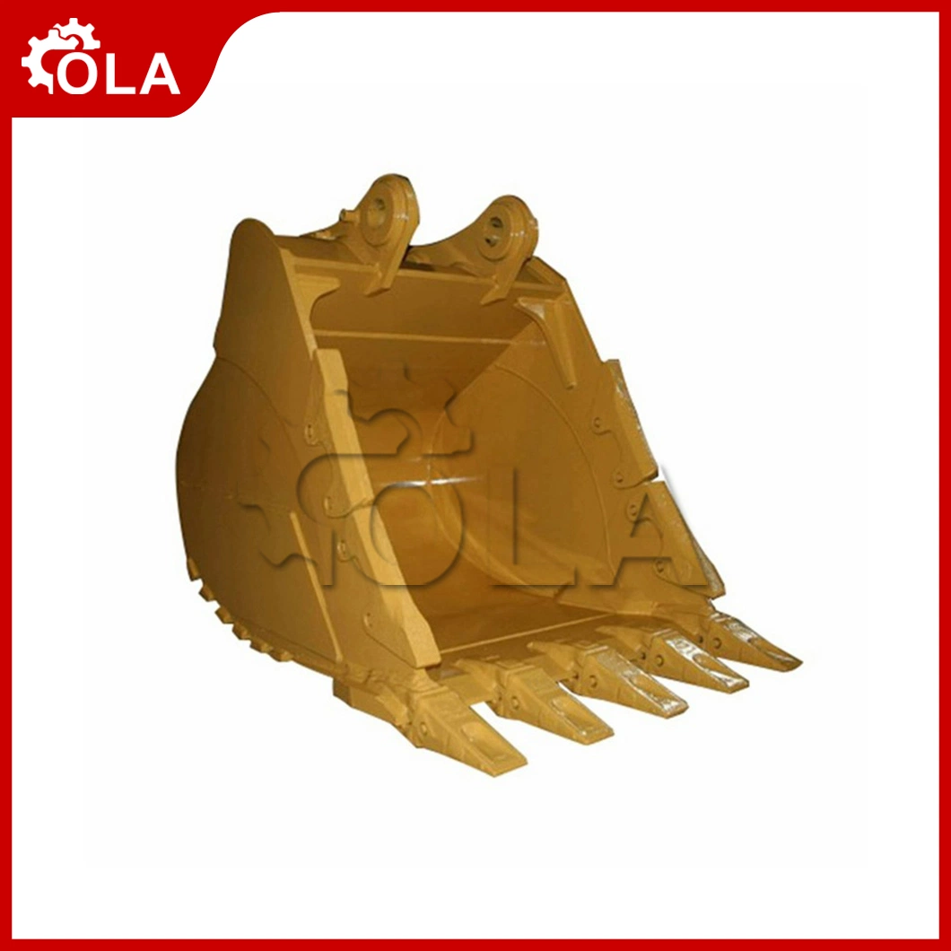 Ola Construction Equipment Parts Wholesaler Excavator Crushing Bucket China PC60-7 Mini Excavator Tilt Bucket for Sale