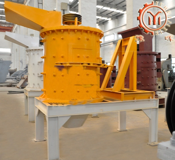 High Efficiency Mining Rock Crusher / Vertical Composite Compound Crusher Good Forming Effect