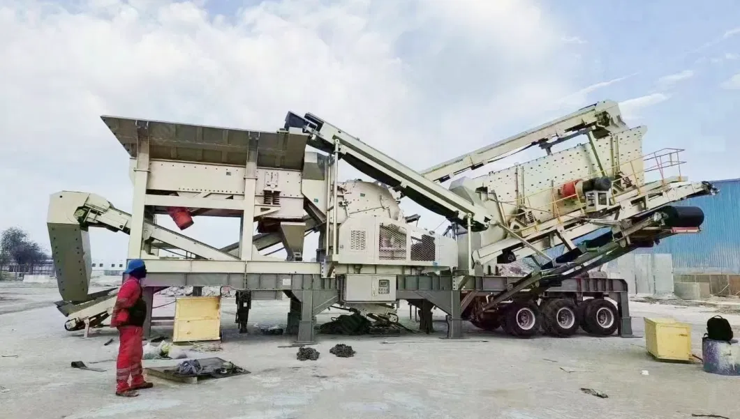 Brick Crushing Machine Mobile Stone Iron Ore Crusher Mill Plant Mobile Gold Ore Jaw Crusher for Humus