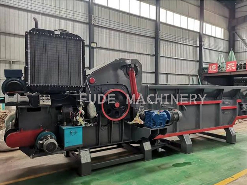 High-Capacity High Efficiency Wood Crusher Hammer Mill Grinding Machine