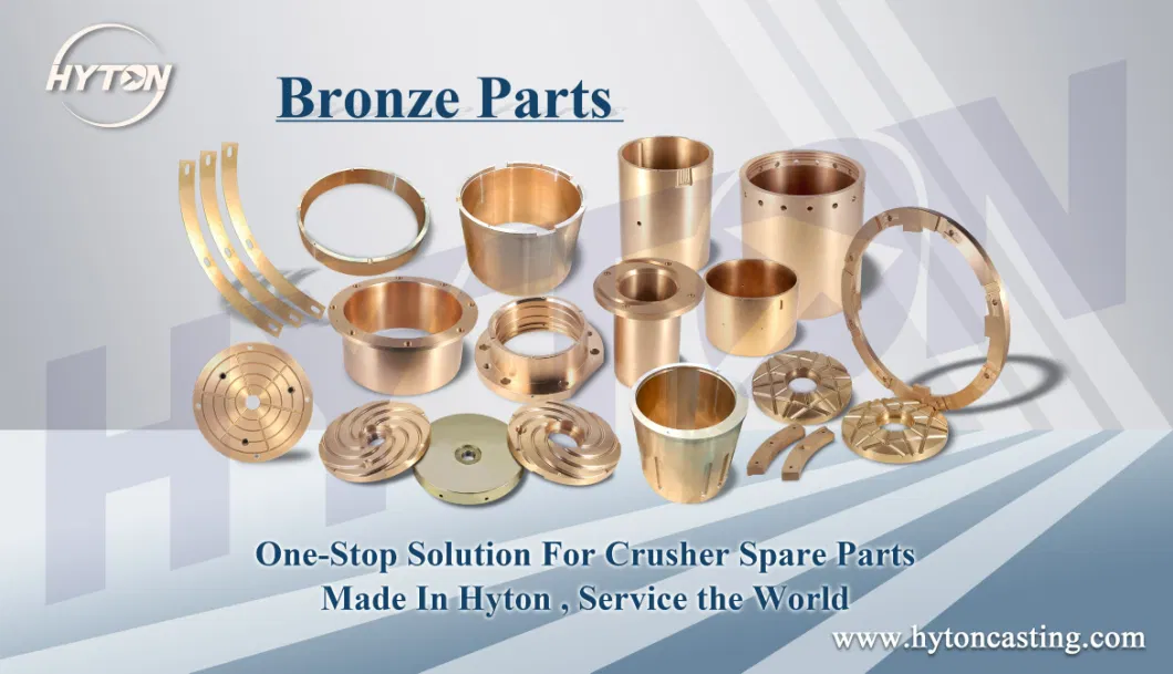 HP300 Thrust Bearing Upper Cone Crusher Spare Parts Bronze Made for Mining Machinery Industry