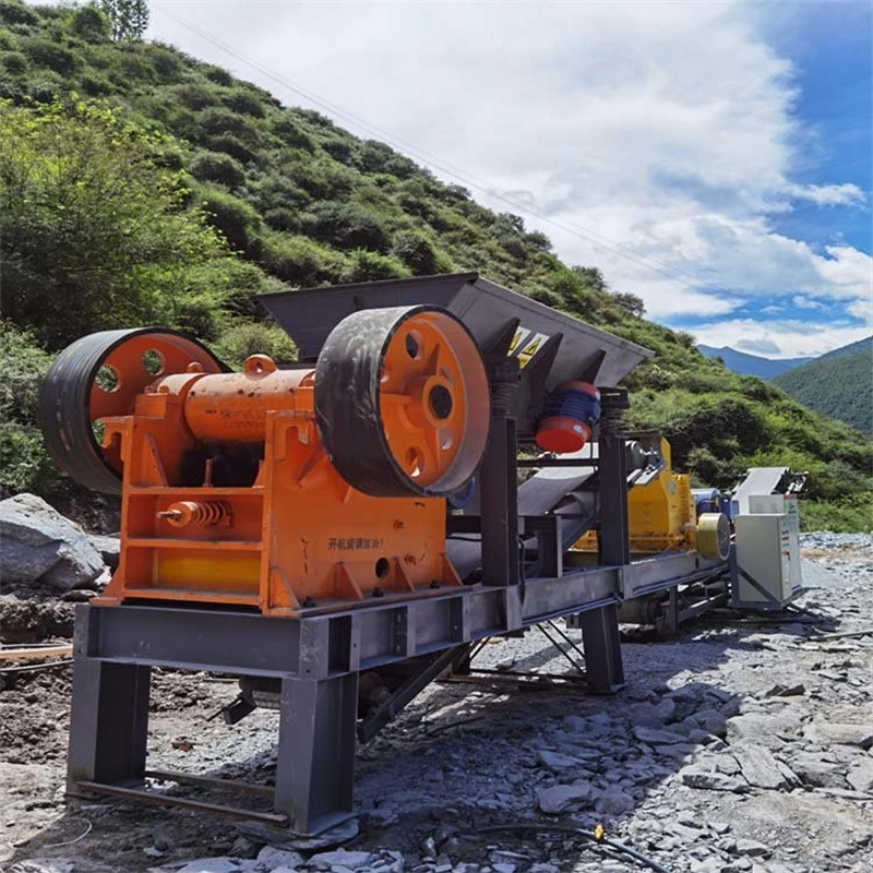 High Quality China Advanced Factory PE250*400 Stone Primary Rock Crushing Equipment, Limestone/Granite/Basalt Jaw Crusher for Mining Construction