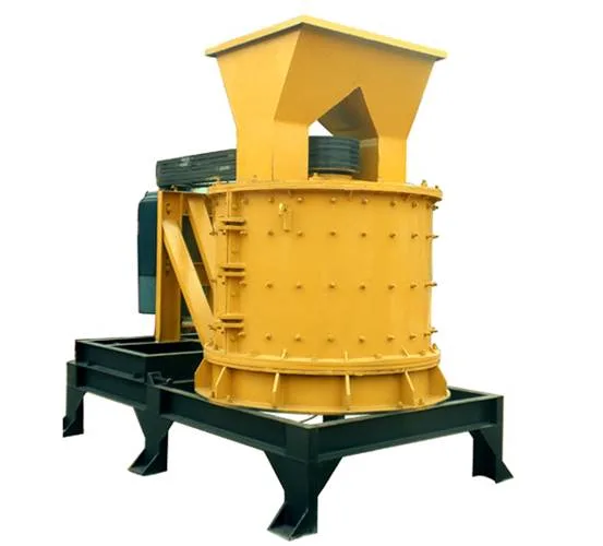 High Efficiency Mining Rock Crusher / Vertical Composite Compound Crusher Good Forming Effect