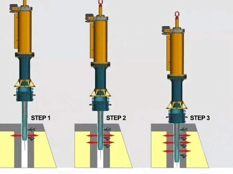 Large Rock Stone Breakers Concrete Crushers Hydraulic Splitting Machine