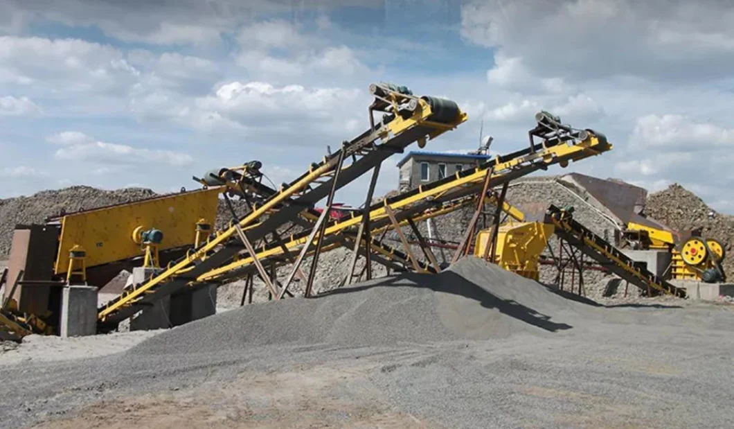 100-200 Tph Capacity Granite Crusher Plant Stone Crushing Line