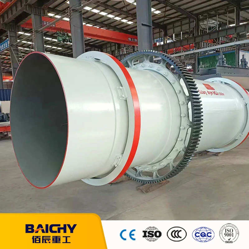 Fly Ash Rotary Dryer Single Cylinder Aggregate Powder Dryer Machine Drying Equipment for River Sand Indirect Rotary Dryer