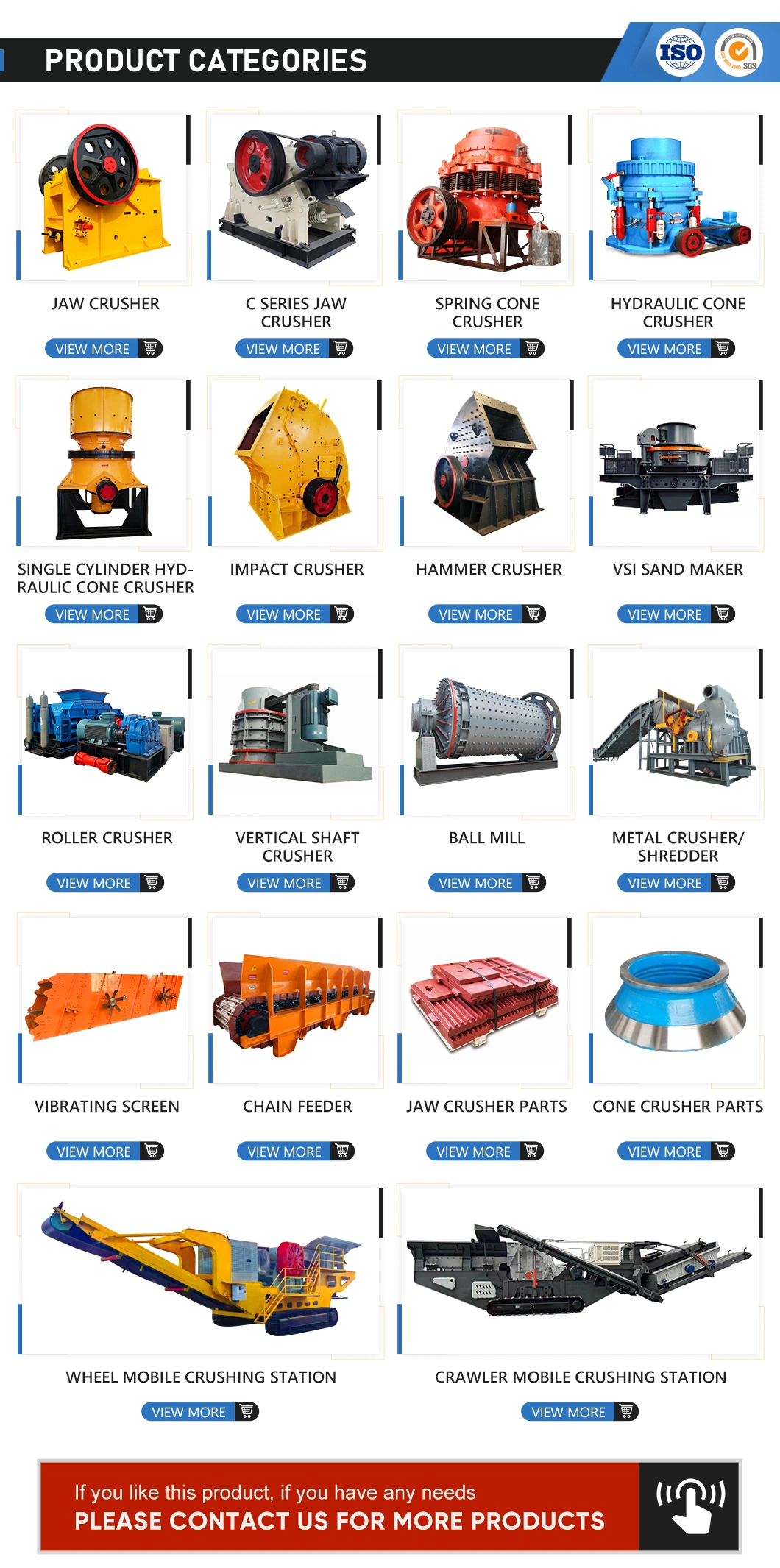 Jaw Crusher for Crushing Limestone, Granite, Ore, Gold, Rock, Pebble, Sand, Mountain Stone