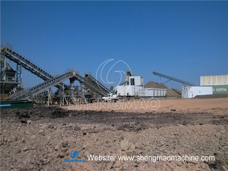 Large Gold Iron Ore Mine Crushing Plant for Limestone Basalt Granite Rock