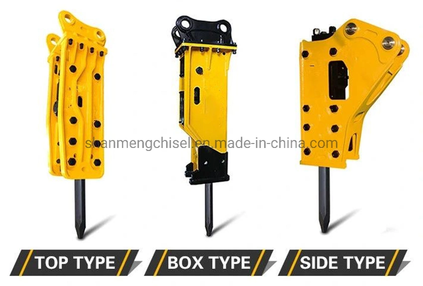 Excavator Attachment Demolition Rock Hammer Hydraulic Breaker Ripper Crusher