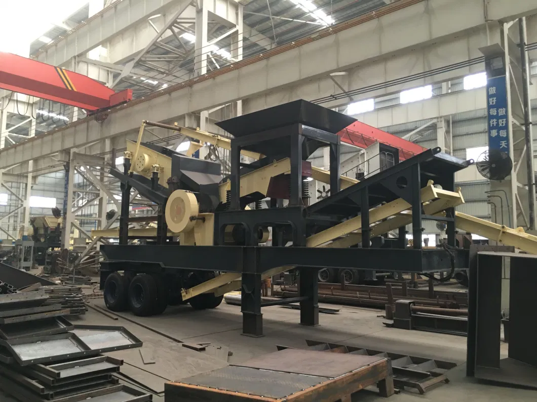 China Mobile Stone Crusher Plant for Limestone