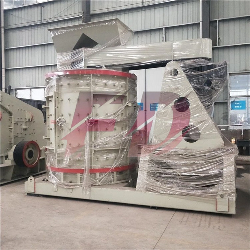 The Vertical Shaft Crusher Runs Smoothly and Produces Good Sand Particle Shape