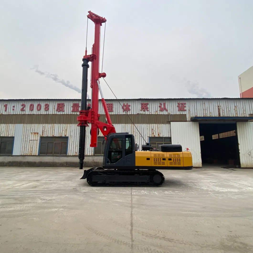 30m Crawler Hydraulic Borehole Rotary Drilling Equipments for Mining Investgation Equipment/Building Foundation Pile Construction Dr-100