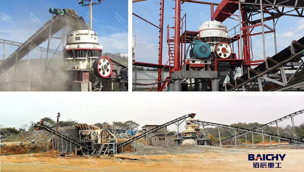Sand Gravel Cone Crusher Price River Rock Quarry Conical Crusher Popular Model 3FT Symons Cone Crusher Cost